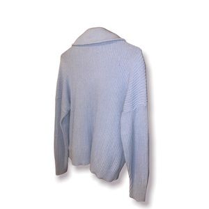 Rachel Zoe light blue sweater